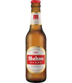 MAHOU 5 ESTRELLAS 1/3 L. 24 UN. ER